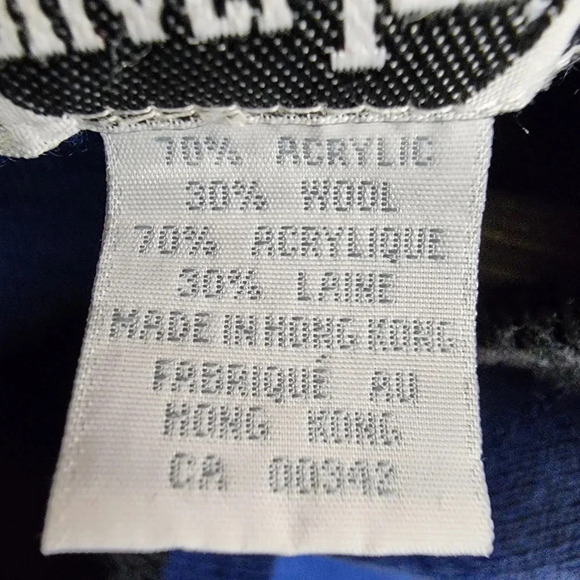 Vintage Levi's SilverTab Wool Crewneck Pullover Sweater Royal  Blue Size Medium - Picture 13 of 13